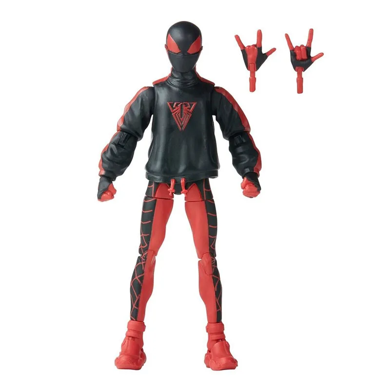 

Hasbro Spiderman genuine original Miles Morales Spider-Man Movie animation peripheral Children's gifts Models Robot Model toys