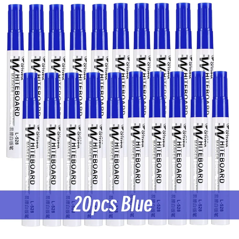 Erasable Whiteboard & Blackboard Marker Pens for Office, School, and Art