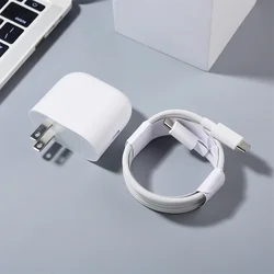 45W PD Fast Charger with USB - C to Type - C Cable - US Add Cable