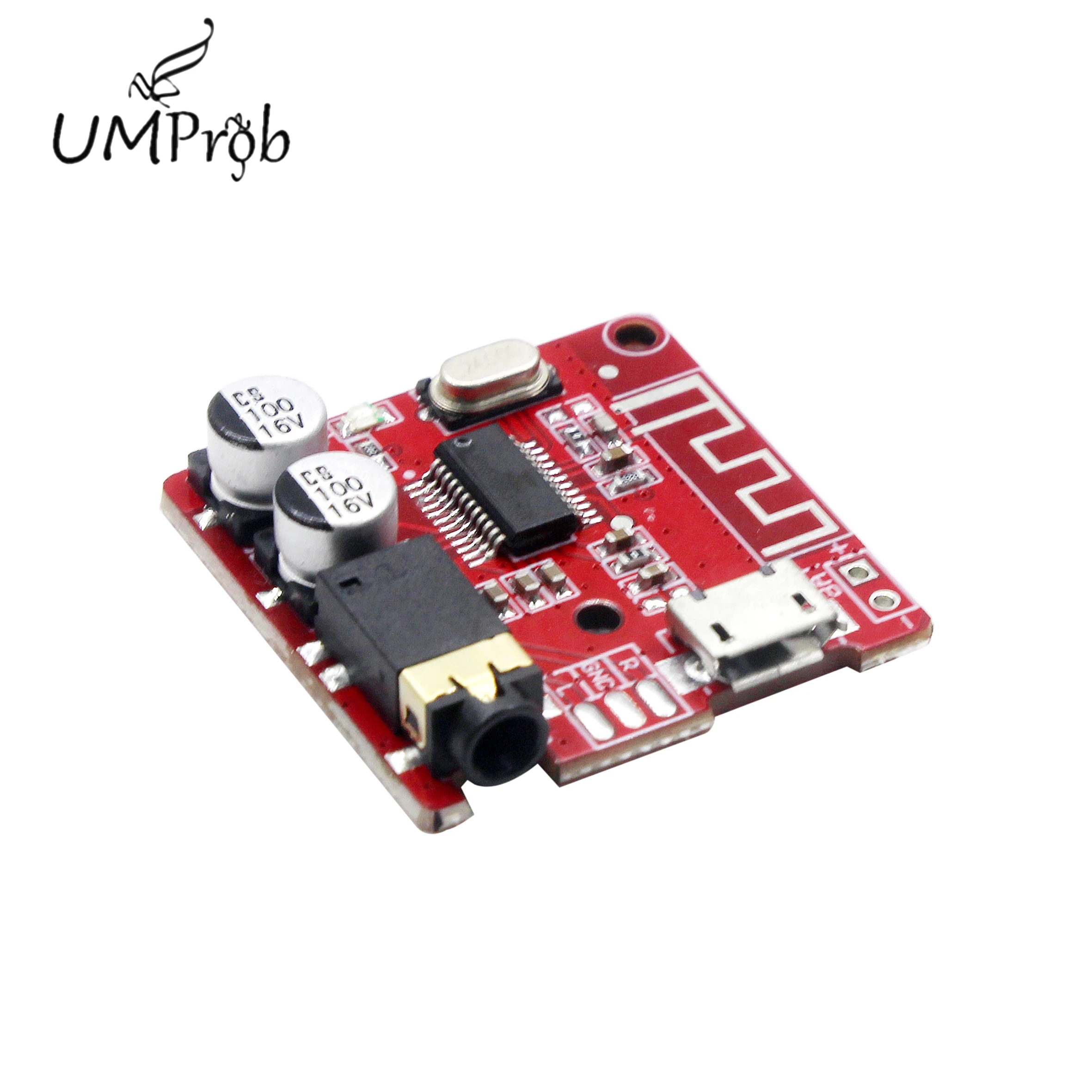 Bluetooth Audio Receiver Board Bluetooth 5.0 MP3 Lossless Decoder Board Wireless Stereo Music Module 3.7-5V XY-BT-Mini