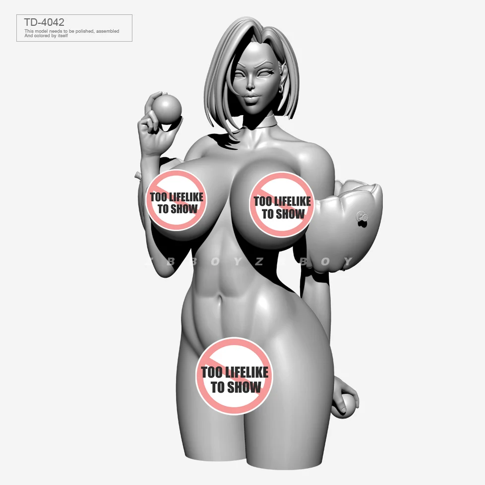 

50MM 70MM Resin bust model kits figure colorless and self-assembled TD-4042