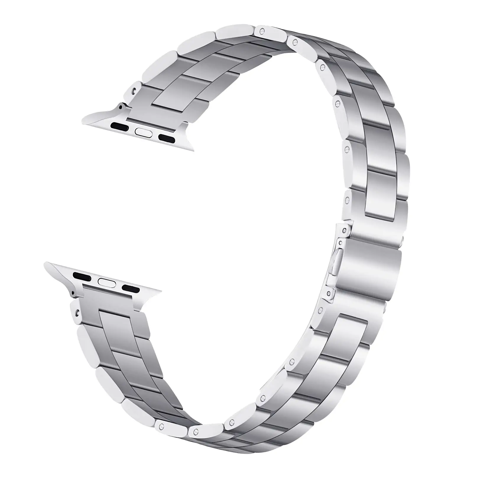

Thin Strap For Apple Watch Band 40mm 41mm 38mm 44mm 45mm 49mm Slim Stainless Steel Metal Bracelet iwatch series SE 8 7 6 3 Ultra