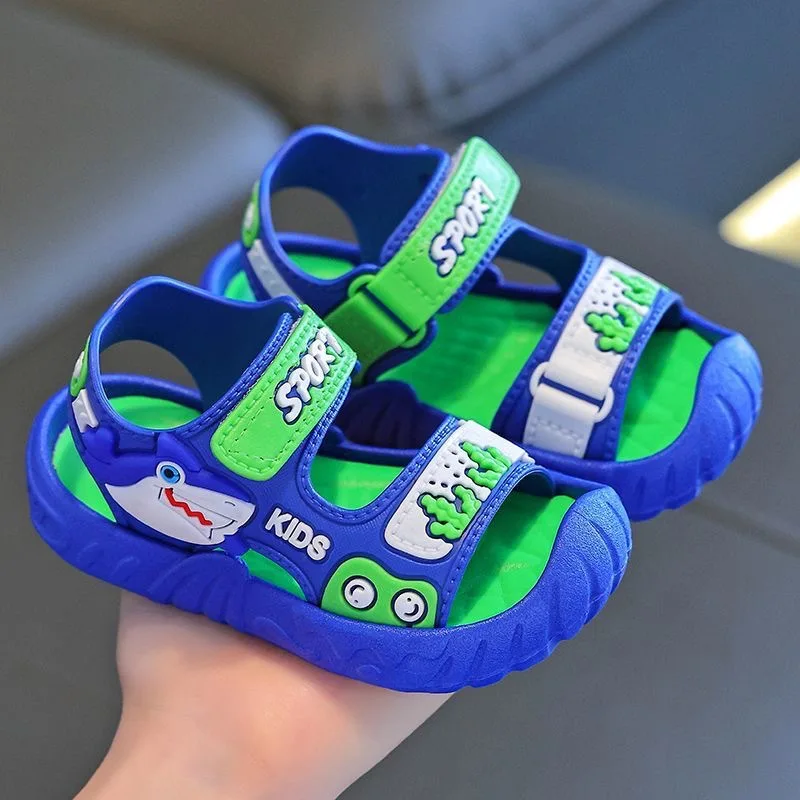 Breathable Sport Sandals Summer Sandals for Boys Casual Beach Shoe Comfortable Soft Sole Kids Shoes Fashion Non-slip Sandalias