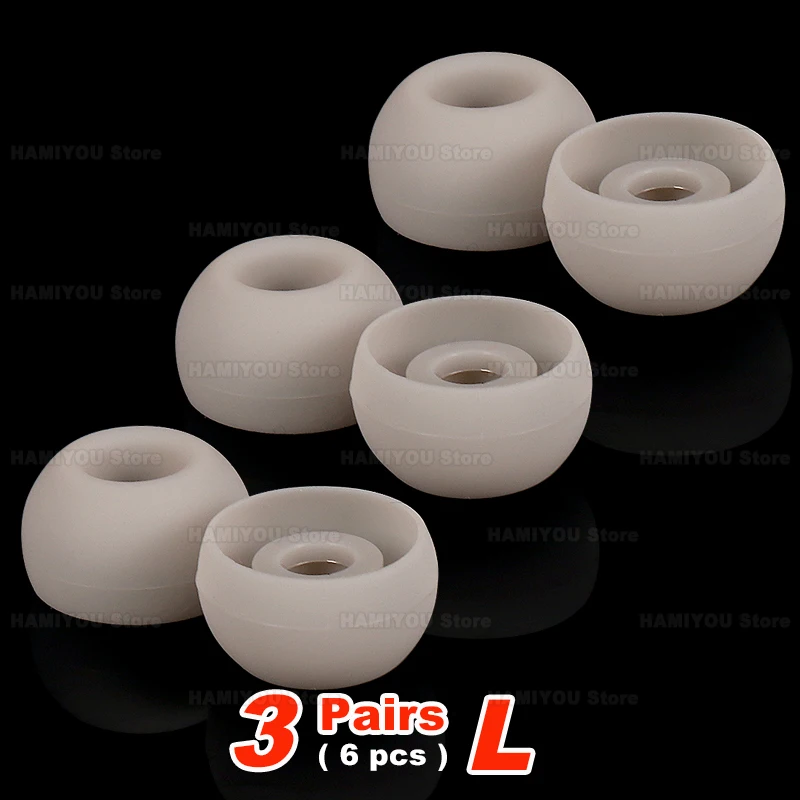 Silicone Noise Reduction Earbud Tips - Soft and Comfortable Replacement Earplugs