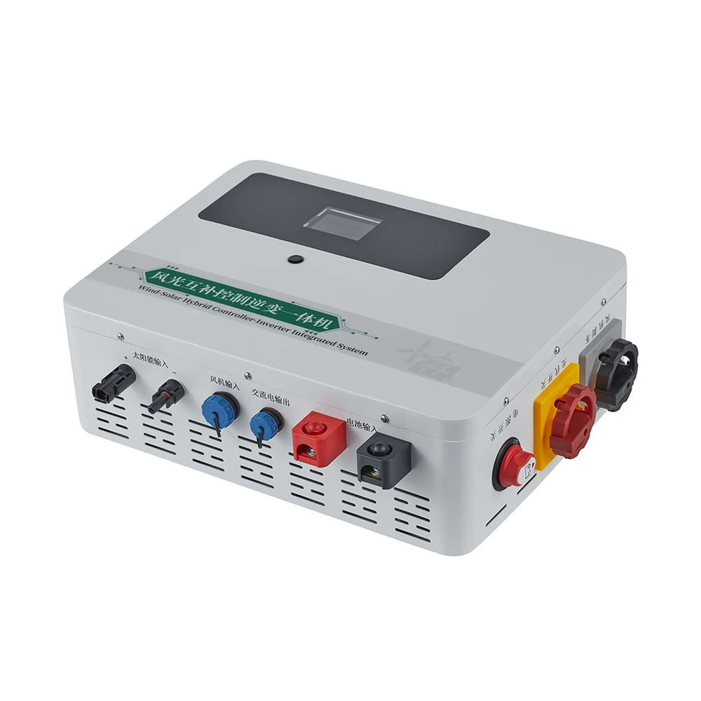 메테오 솔라 및 윈드 오프그리드 컨트롤러 3000W 인버터 출력 통합형 기기 MPPT 순수 사인파 풍력 태양광 보완형