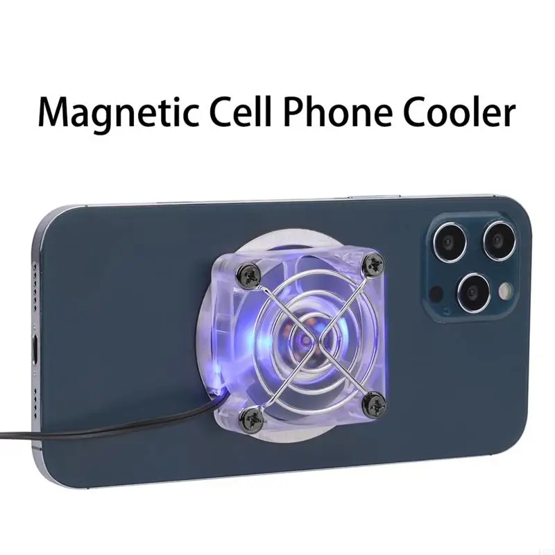 R53B Mini Cooling Fan Phone Cooler Shockproof Phone Radiator