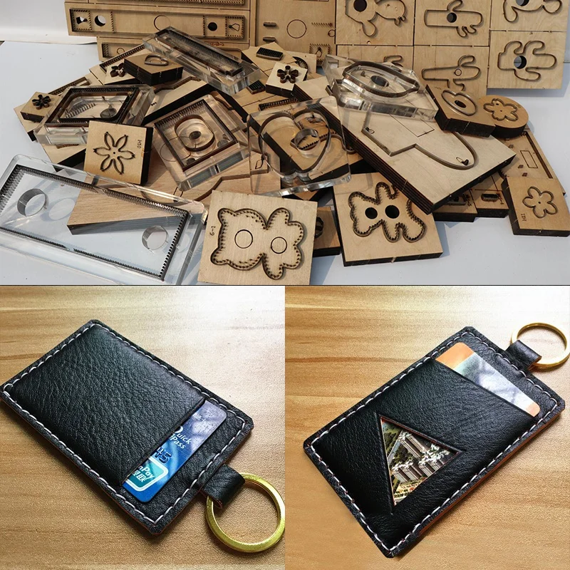 

Japanese steel knife mold hand leather diy card bag zero wallet knife mold hand leather tool knife mold