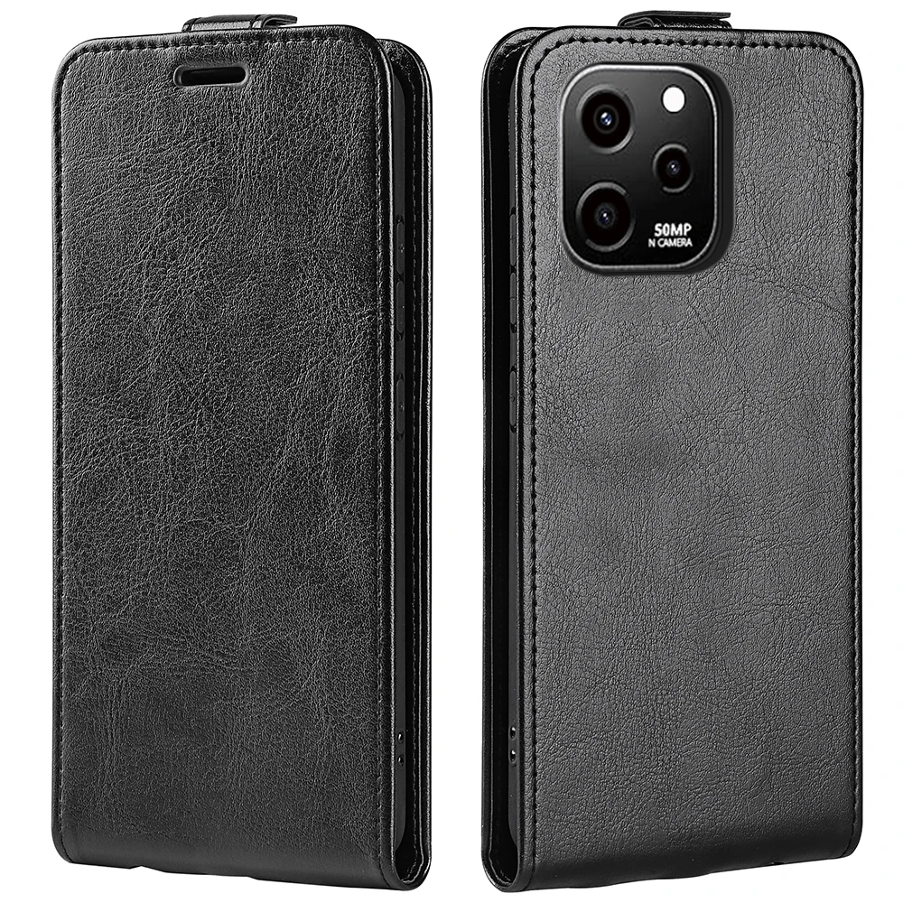 For Huawei Nova Y61 Vertical PU Leather Phone Cover