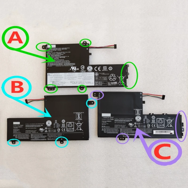 

Аккумулятор L15C3PB1 для Lenovo Yoga 510 520 Flex4 1470 1480 1570 1580 IdeaPad 320S 330S 14IKB 14ISk 14IKS 14AST 15IKB 15ARR 80X4