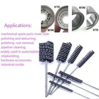 Flexible Honing Brush In Silicon Carbide Abrasive - Buy Flex Hone