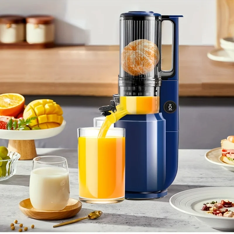 

Multifunctional Juicer With Large Caliber And Automatic Ice Cream Maker - Enjoy Fresh And Healthy Juices And Treats At Home