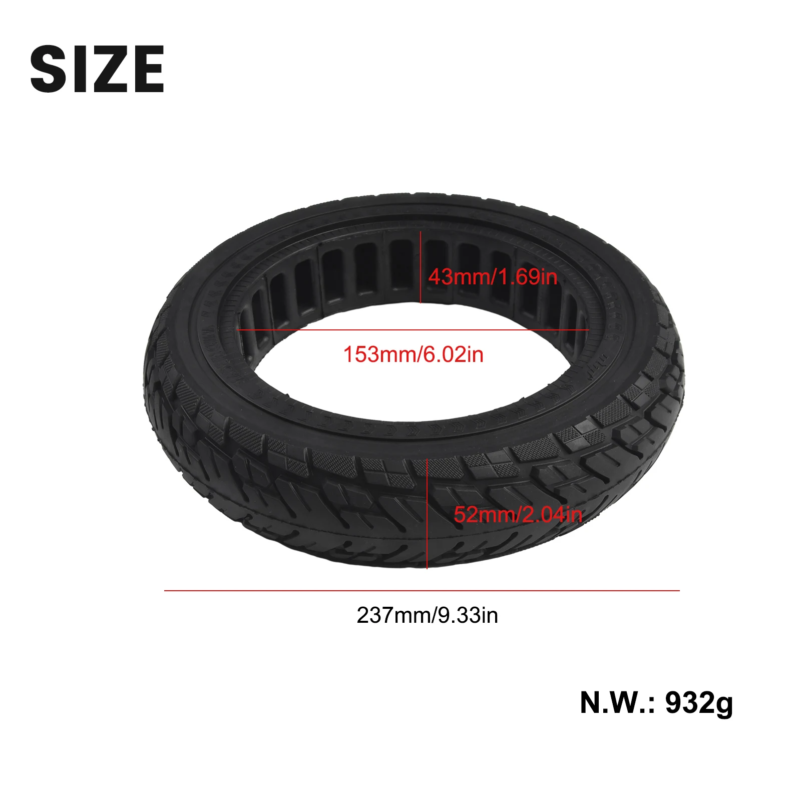 

1 шт., шина для электроскутера Segway F20/F25/F30/F40