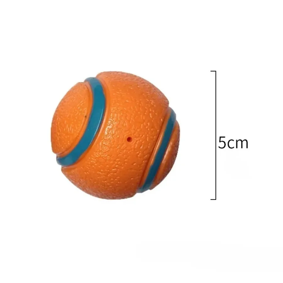 Dog Toy Ball Dog Fetch Ball Toy Tough Pet Ball Puppy Chew Toy Solid Elastic Jumping Ball Pet Accessories For Large Medium Small 5