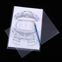 10 to 50 PCS A4 File Folder Desk Organizer Stationery Clear Folder for Documents Office school supplies 4