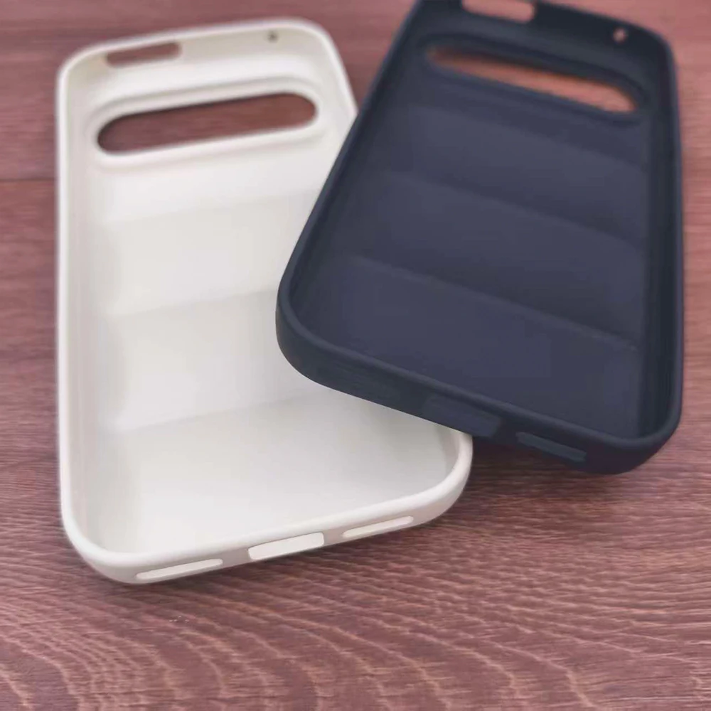 Premium Liquid Silicone Shockproof Phone Case – Solid Color Jacket with Soft Shell Protection