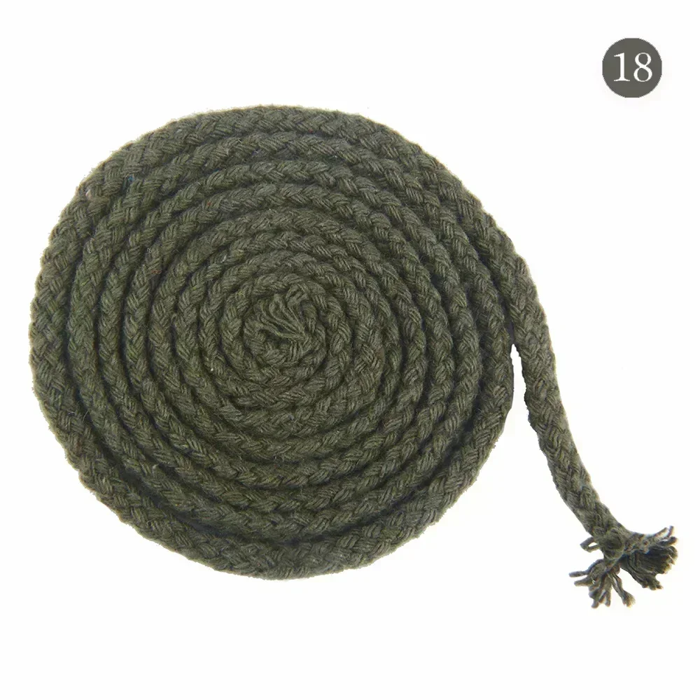 Premium Cotton Twisted Rope for Sewing & Crafting - 10M 5/7mm, Ideal for Bag Straps & Home Decor