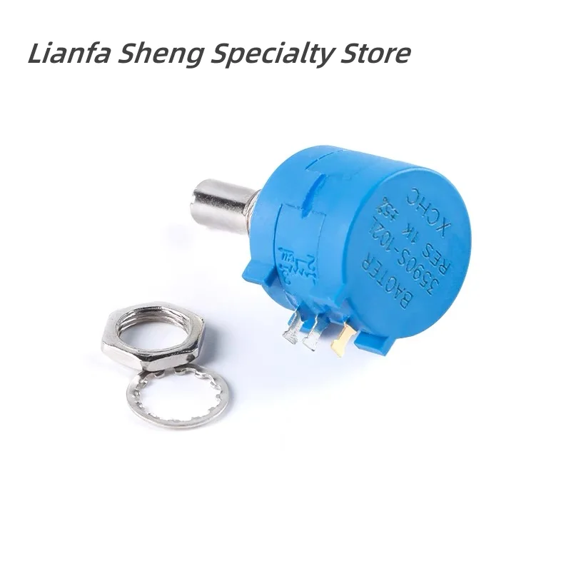 Multiturn Potentiometer 3590S-2-103L 103 102 104 503 3590S 10K 1K 100K 50K ohm Precision 10 Ring Adjustable Resistor