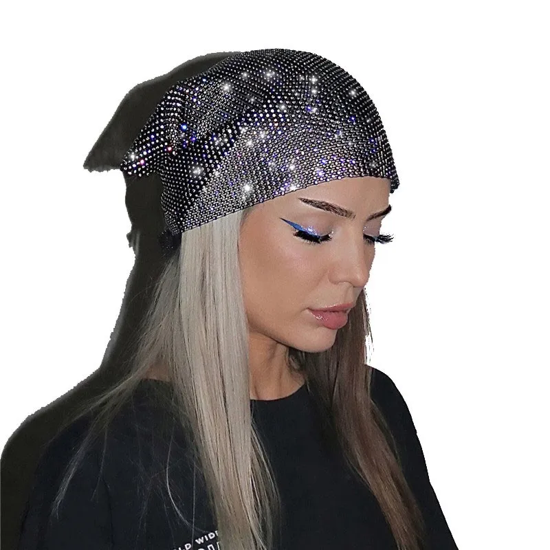 bedazzled head scarf