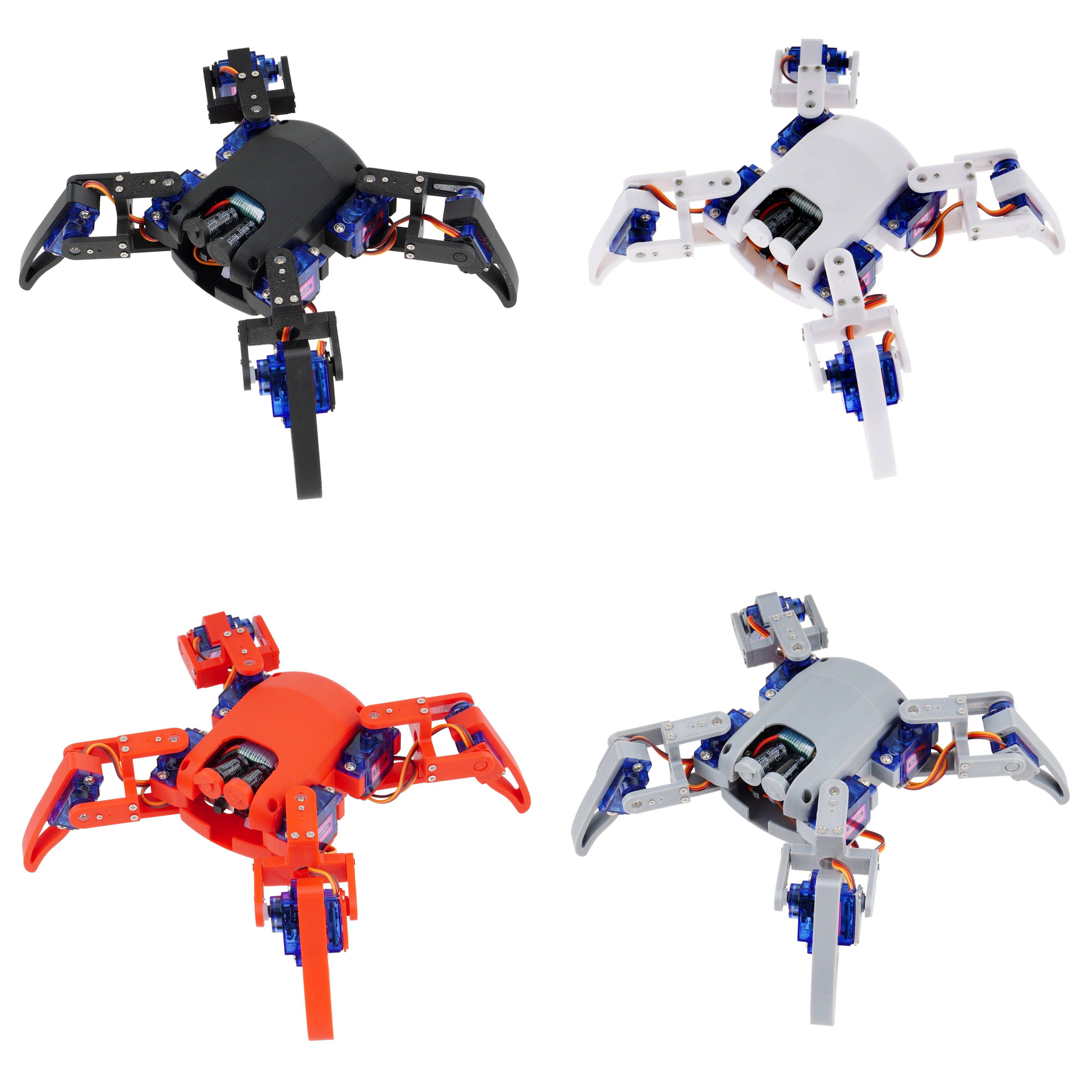 Arduino Spider Robotics Quadruped Spider Arduino Uno Spider Robot