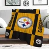 P-Pittsburgh S-Steelers Wedding Blanket King Size Home and Decoration Fluffy Plaid Hairy Blankets for Bed Blanket 150cm X 200cm 1