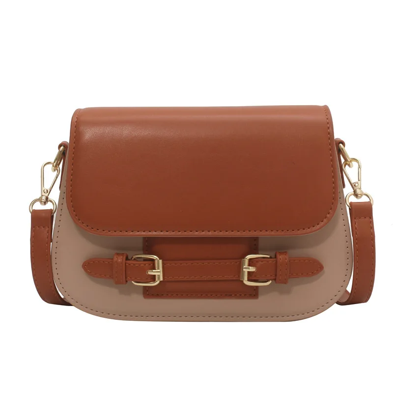 

Hihg quality Solid Color PU Leather Shoulder Bags For Women 2022 Shoulder Bags 2021 New High Quality Pu Leather Women Handbag