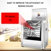 6KG 220V 850W 3-5mins 60rpm/min Kneading Dough Machine for Bread Cake Pizza Biscuits Noodle Dumplings Steamed Bun Wonton Wrapper 3