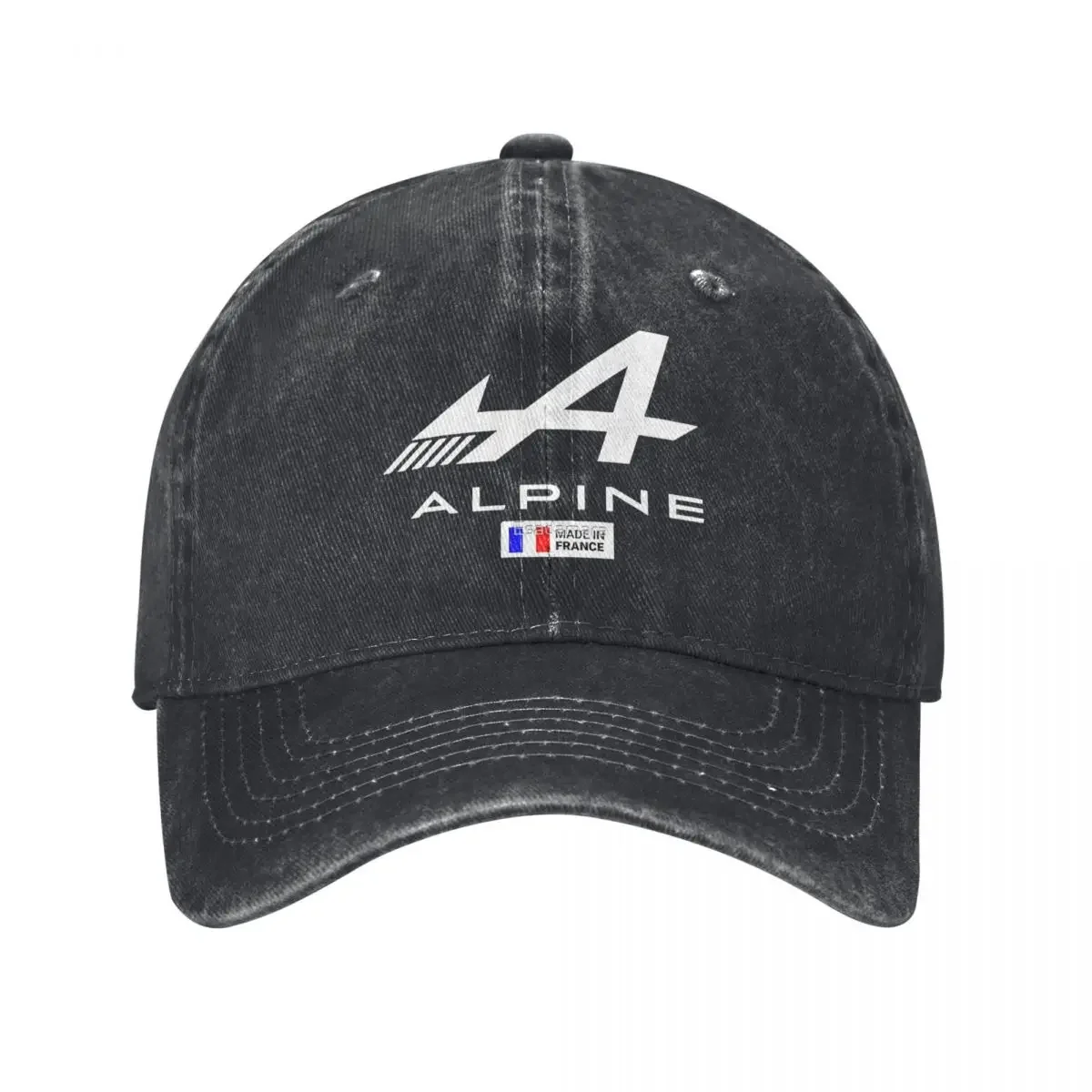 Fashion Alpine Car 110 Sport Baseball Caps Men Women Distressed Washed Headwear Outdoor Summer Travel Unstructured Soft Caps Hat 2