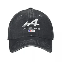 Fashion Alpine Car 110 Sport Baseball Caps Men Women Distressed Washed Headwear Outdoor Summer Travel Unstructured Soft Caps Hat 2