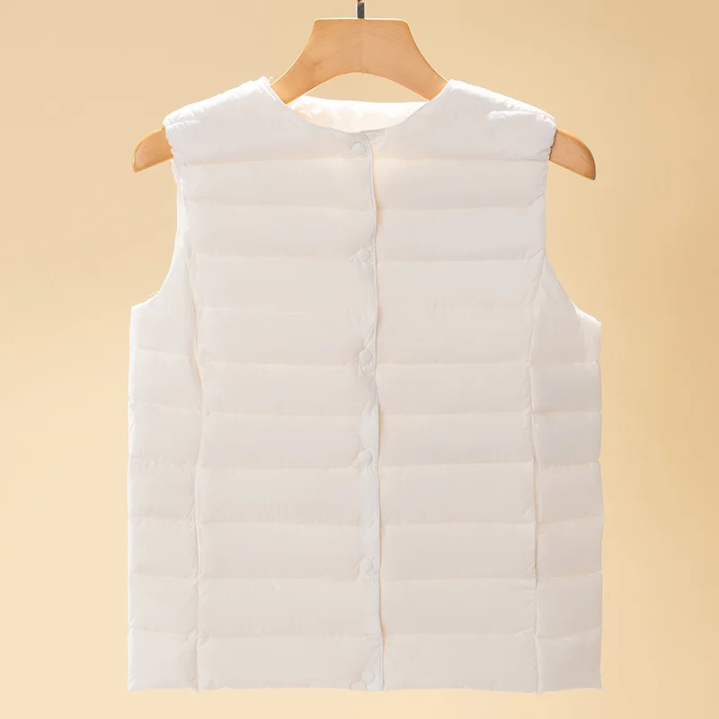 UltraLight Down Jacket Women Sleeveless Waistcoat