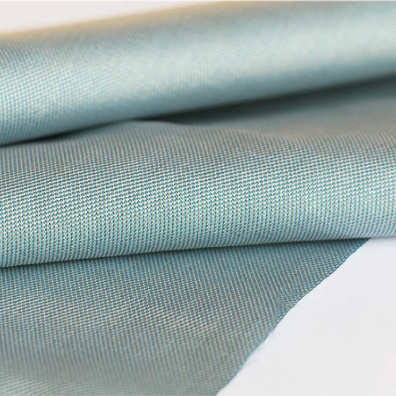 Genuine anti-radiation 50% silver fiber colored fabric EMC Laboratory Electromagnetic radiation shielding silver fiber cloth