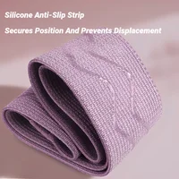 Elastic Workout Bands Anti-Slip Squat Portable Glute Thigh Yoga Gym Equipment Resistance For Legs And Butt Hip Booty Fitness - Image 5