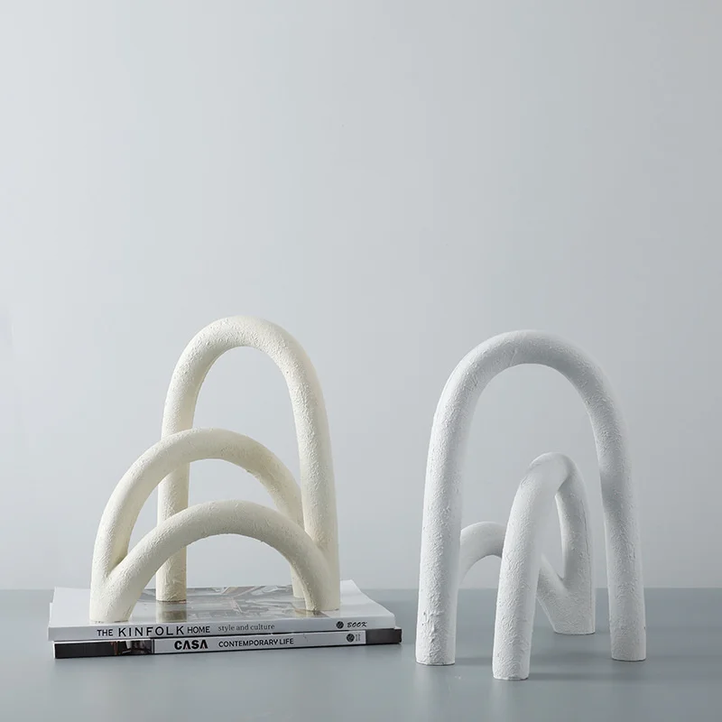 

Creative light luxury simple home decoration fashionable modern model tenant hall home art decoration