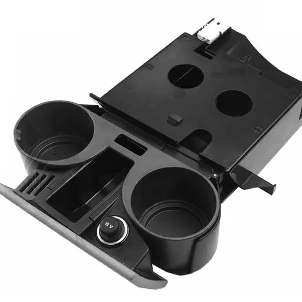 폭스바겐 T5 T5.1 2003-2015용 차량 앞좌석 물컵 홀더 음료 삽입 컵홀더 베..