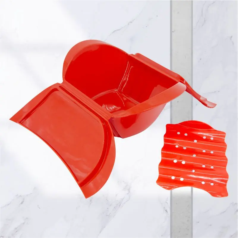 Silicone Steaming Fish Bowl Silicone Steaming Cage Microwave Oven Cover Box, microwave oven box, steamer basket