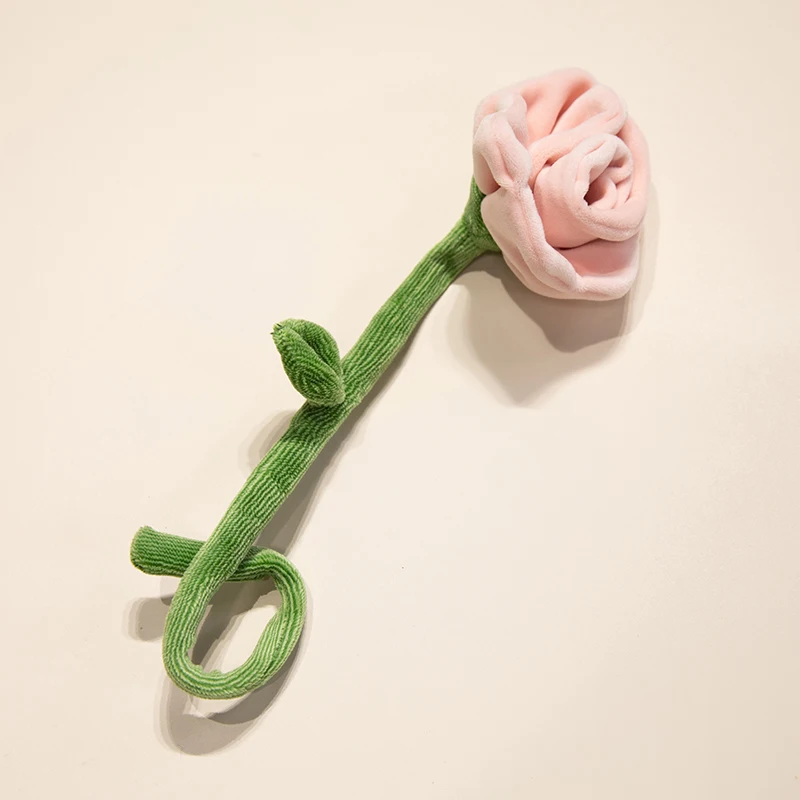 Charming DIY Plush Flower Bouquet - Soft & Fluffy Roses and Sunflowers