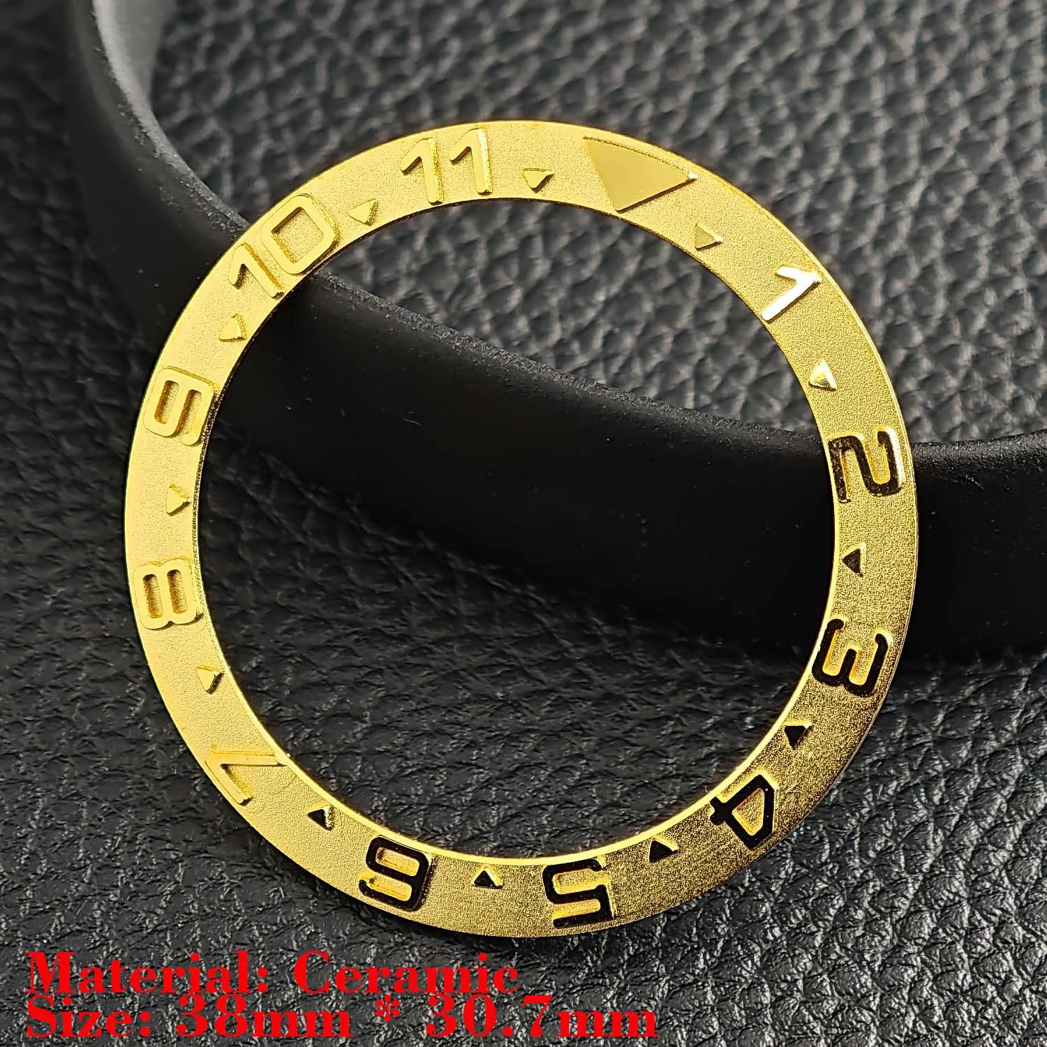 Ceramic Luminous Bezel Insert for Men's Watch - Premium Replacement Accessory