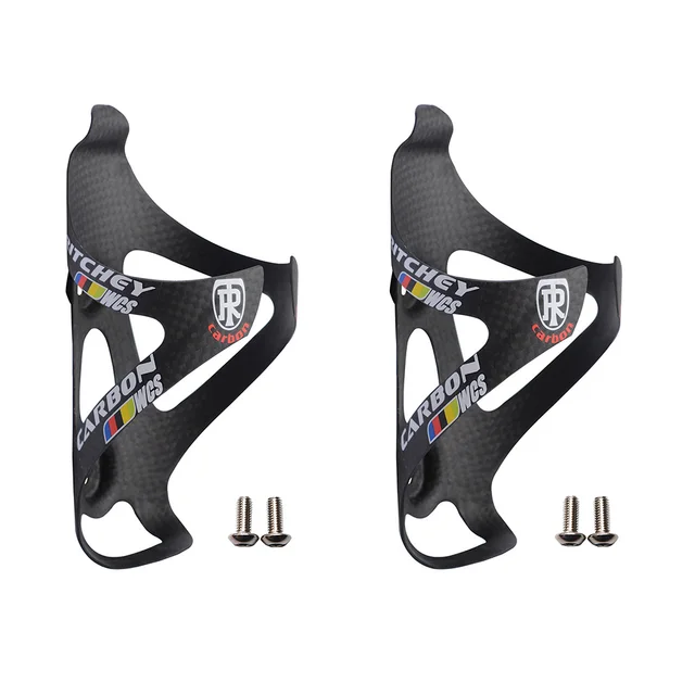 2PCS Full Carbon Fiber Bicycle Water Bottle Cage MTB Road Bike Bottle Holder Ultra Light Cycle Equipment Matte/Gloss 3