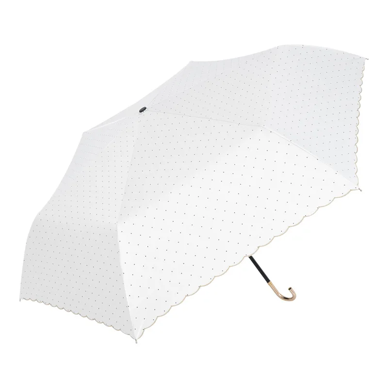 Vinyl Anti-UV Mini Umbrella  Portable Windshield Umbrella Sunny or Rainy Use Sun Protection Parasol