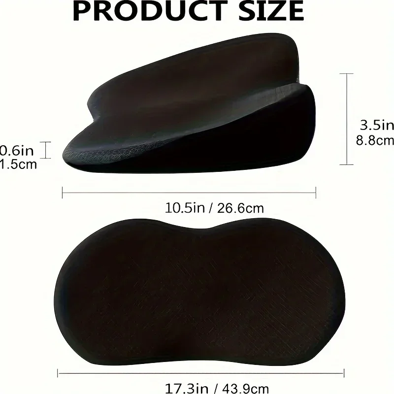 Car Seat Cushion, 2 in 1 Memory Foam Seat Pad for Sciatica and Lower Back Pain Relief, Seat Cushion for Car Seat Driver 4