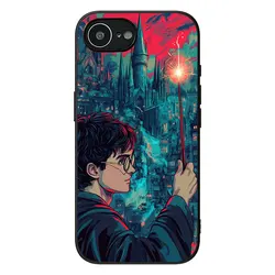 Artistic Owl Design Phone Case with Magic Wand Motif - Galaxy S23 Ultra (1)