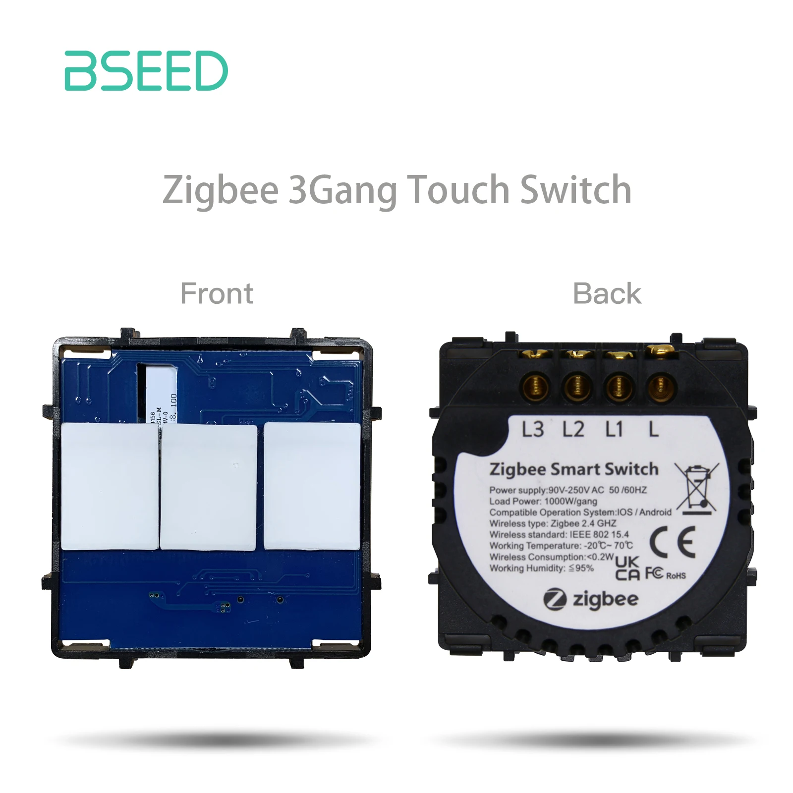 Zigbee 3Gang