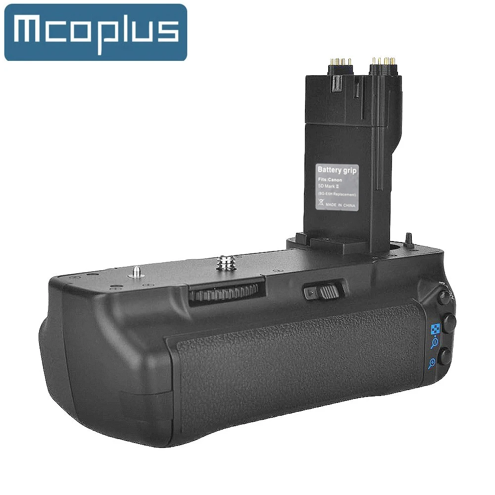 Mcoplus BG-5DII Vertical Battery Grip for Canon EOS 5D Mark II 5D2 5DII DSLR Camera as BG-E6 Work with LP-E6 Battery