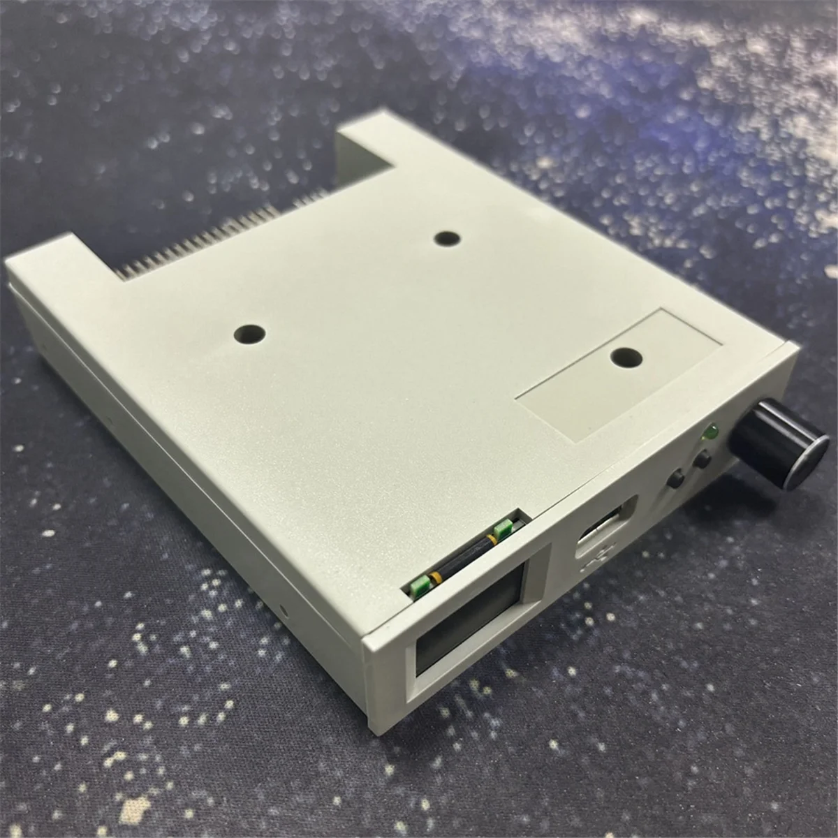 SFRM44-U100LQD-435 Floppy Drive Emulator with OLED Screen & Rotary