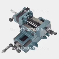 Two-way Movement Vise Workbench Industrial Heavy Precision Cross Flat Pliers 3/4 Inch Cross Clamp Bench High Quality 1