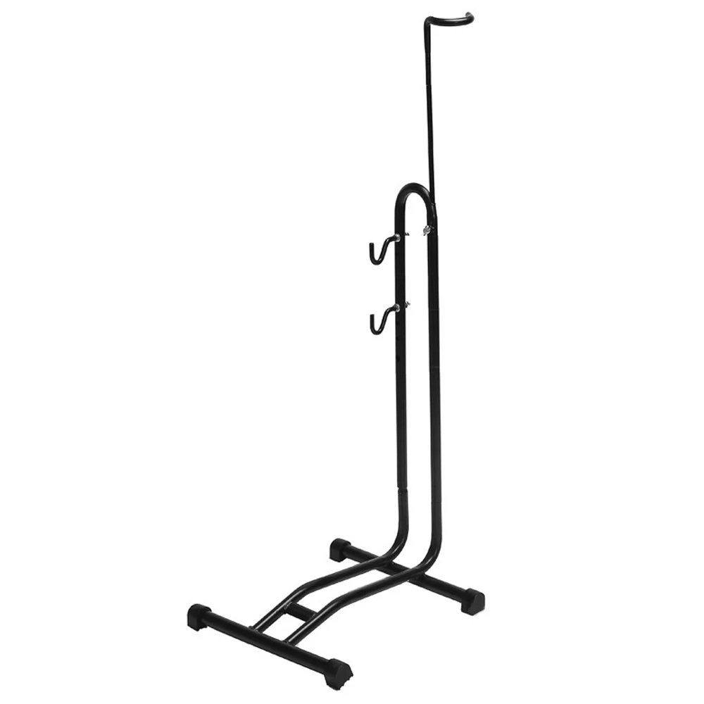 3in1 Bicycle Floor Parking Rack Bike Indoor Garage Storage Bike Repair Stand Maintenance Holder Rack for Mountain