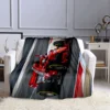 F1 Racing car Formula Racing Blanket Children's Blankets High Quality Flannel Blanket Soft Comfortable Home Travel Blanket 3