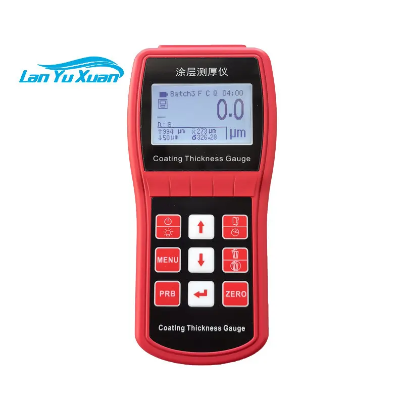 

High precision paint film instrument, galvanized paint spray coating thickness measuring instrument, magnetic eddy