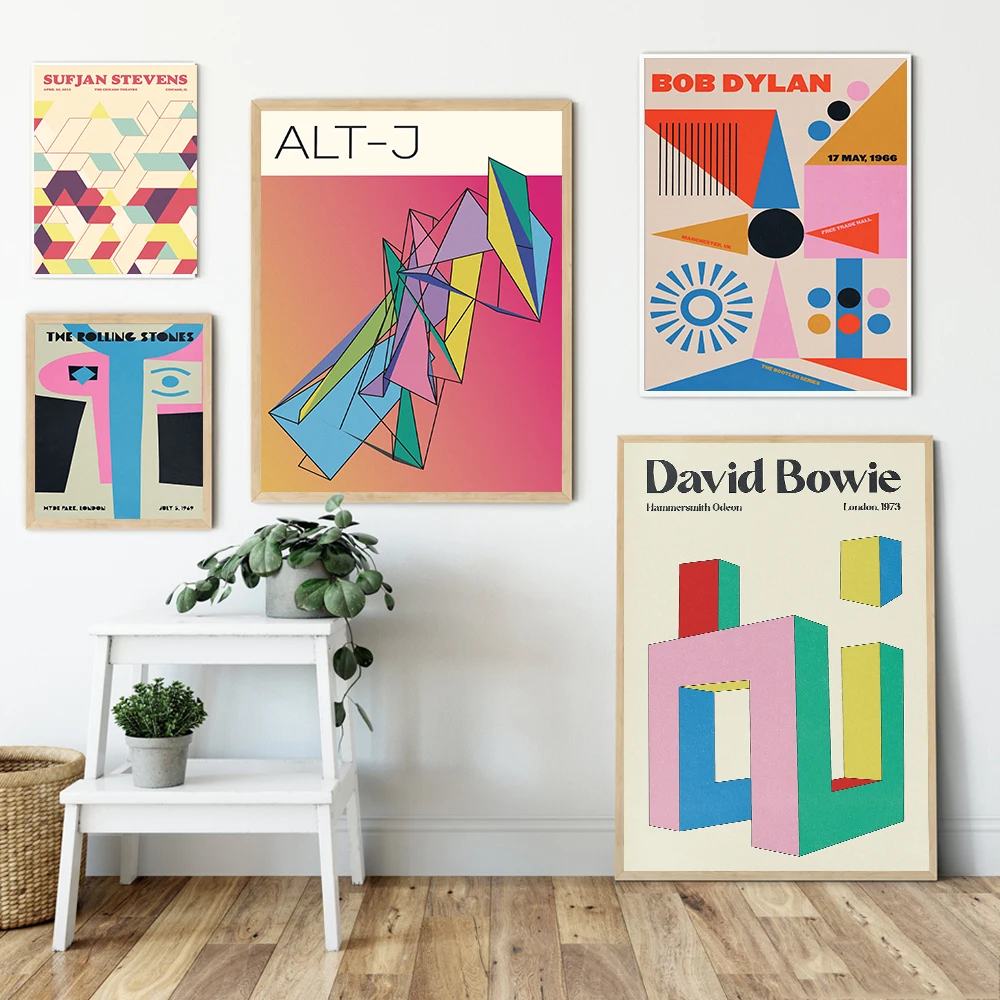 

Tame Impala Gig Canvas Painting Wall Art Rock Music Band Posters And Prints Retro Album Wall Pictures For Living Room Home Decor
