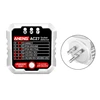 Outlet Tester Advanced Receptacle Tester with Voltage-Display 250V Power Socket Automatic Electric Circuit Polarity- 4