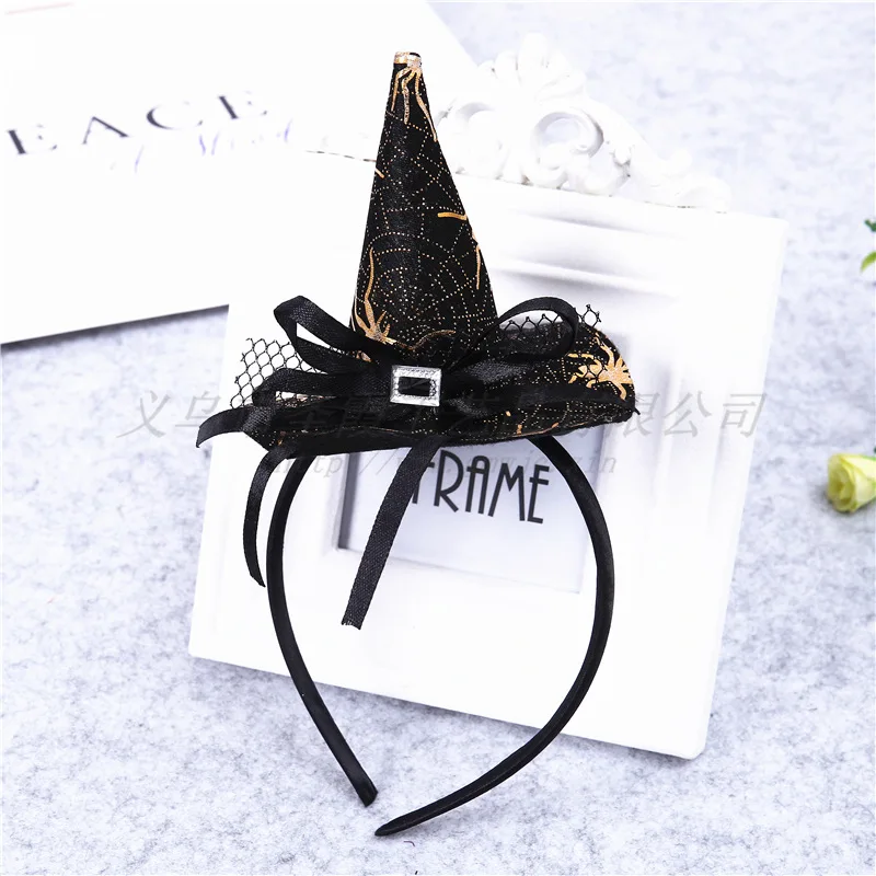 12 Pcs Halloween Party Headbands – Stretchable Ghost & Pumpkin Headwear For Kids